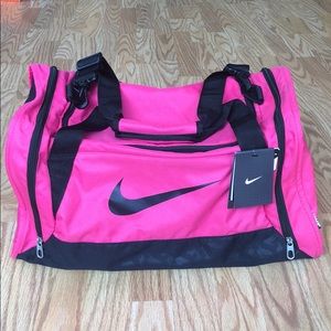 Pink Nike Duffel Bag